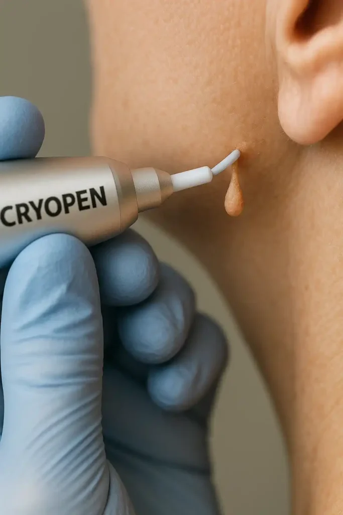 Cryopen for skin tags removal Bournemouth speak to our team today!