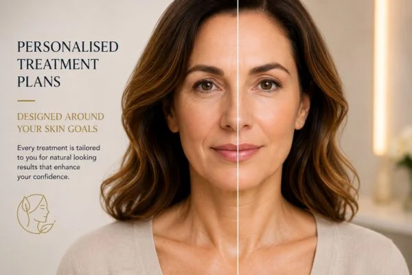 Before and after results of Collagen Lift Therapy Bournemouth